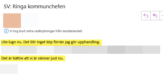 Kommunen till Sitevision: "Lugn nu"