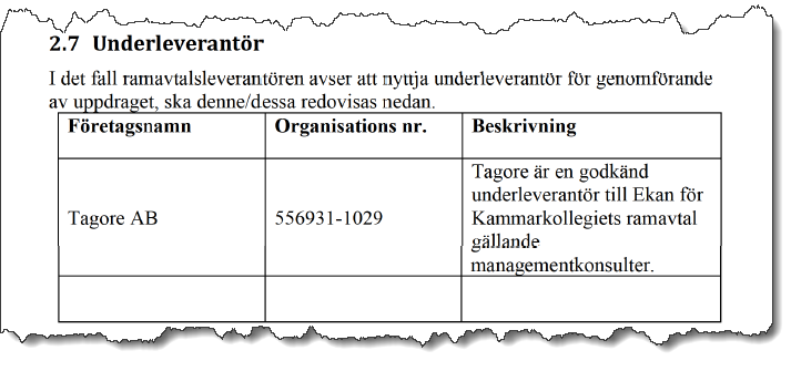 Vinnovakonsult fick riggat guldavtal på 8,6 miljoner kronor