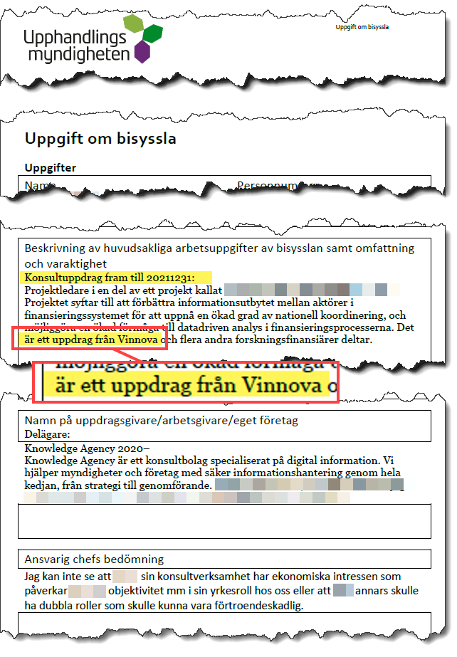 Vinnovakonsult fick riggat guldavtal på 8,6 miljoner kronor